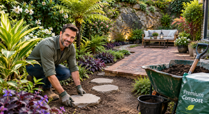budget garden makeover
