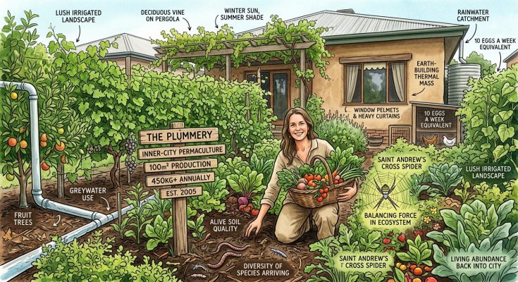 urban permaculture garden