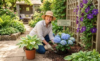 moving hydrangeas