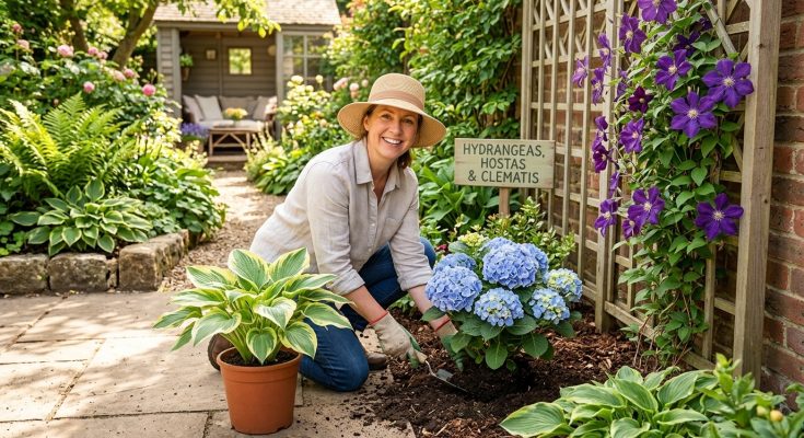 moving hydrangeas